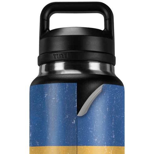 Barbados Flag Distressed YETI Rambler 36oz Bottle Skin